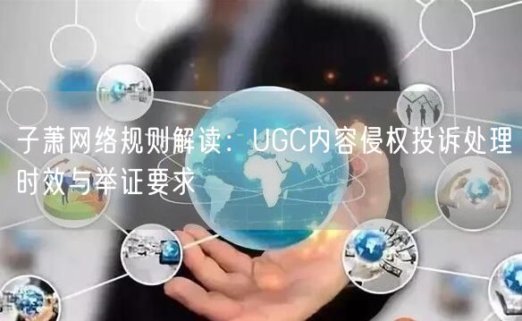 子萧网络规则解读：UGC内容侵权投诉处理时效与举证要求